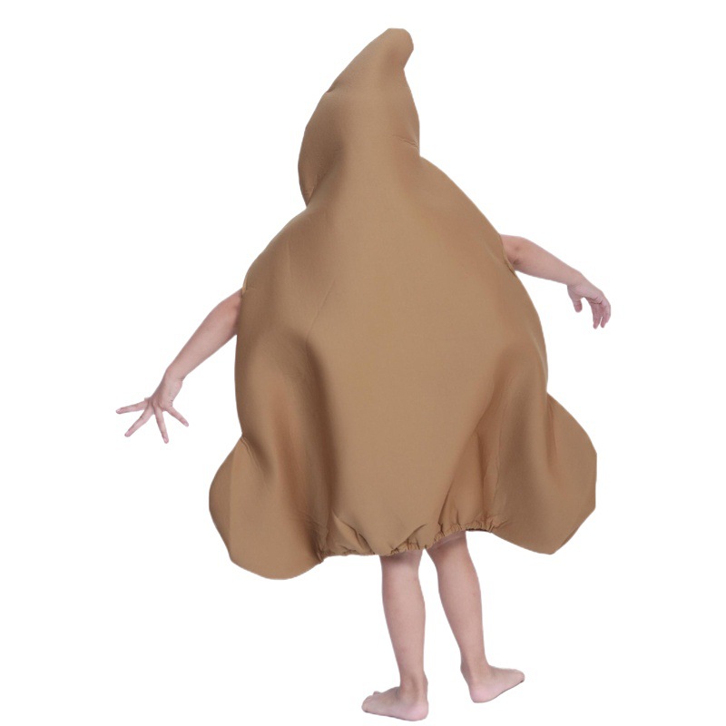 Fabricante en stock niños divertido creativo fotografía ropa compuesto esponja lindo caca modelado Halloween