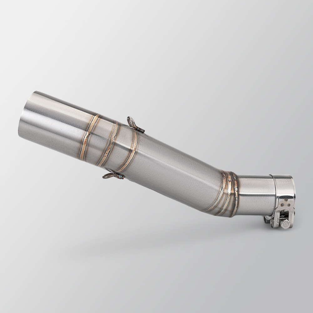Non-destructive installation of Wuji 500DS 250RR 525R stainless steel middle exhaust pipe tail muffler suit