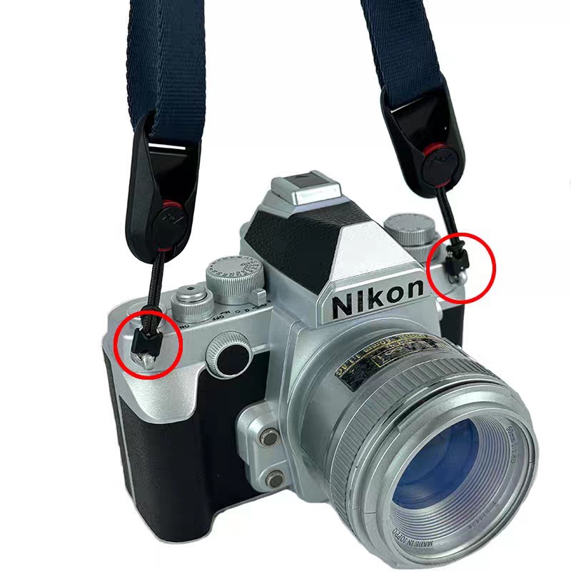 Peak Design Camera Strap Adapter Ring Suitable for Sony, Canon, Fuji, Leica Round Hole to Pd Tail Buckle Digital Cameras