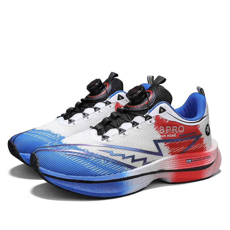 Red Rabbit 8pro placa de carbono de palma completa zapatos de carreras de amortiguación para hombres y mujeres parejas de botón giratorio zapatos juveniles