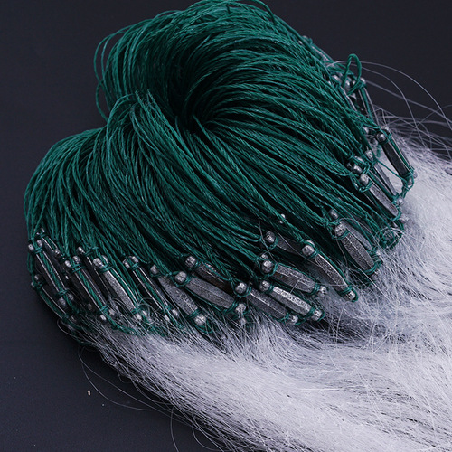 Fishing nets, fishing gear, sticky nets, wire nets, three-layer sink nets, single-layer float nets, dip nets for catching fish, carp and silver carp nets, and white-banded fish nets
