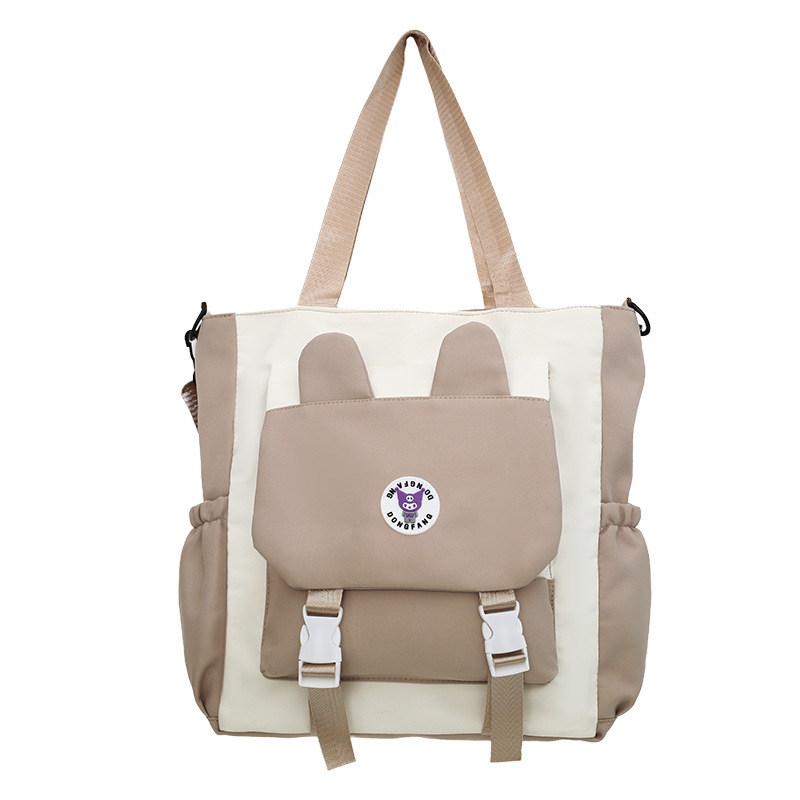 새로운 스타일 간단한 대용량 어깨 가방 부드러운 소녀 여성 핸드백 학생 교사 클래스 SCHOOLBAG 통근 토트 백