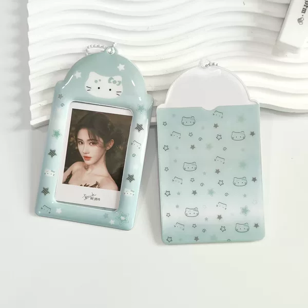 Cat and Dog Pvc Cute Card Holder Idol Photo Card Meal Card Campus Card Star-Chasing Storage Pendant