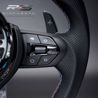 with BMW flat-bottom: Steering wheel