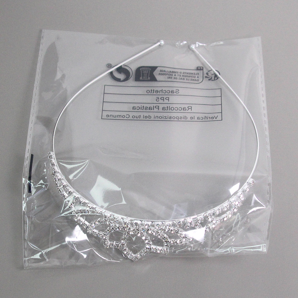 100g Weight Hair Band Hair Accessories Type 1 Piece Quantity Wedding, Banquet Occasion Rhinestone Material Crown Pattern Women's Gender Glam, Bridal Style Women's Glam Bridal Crown Rhinestone Hair Band 无