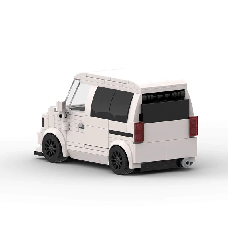 MOC конструкторы совместимы с LEGO 143463 Honda N Van фургон 8-гридскор сборка.Speed серия украшения