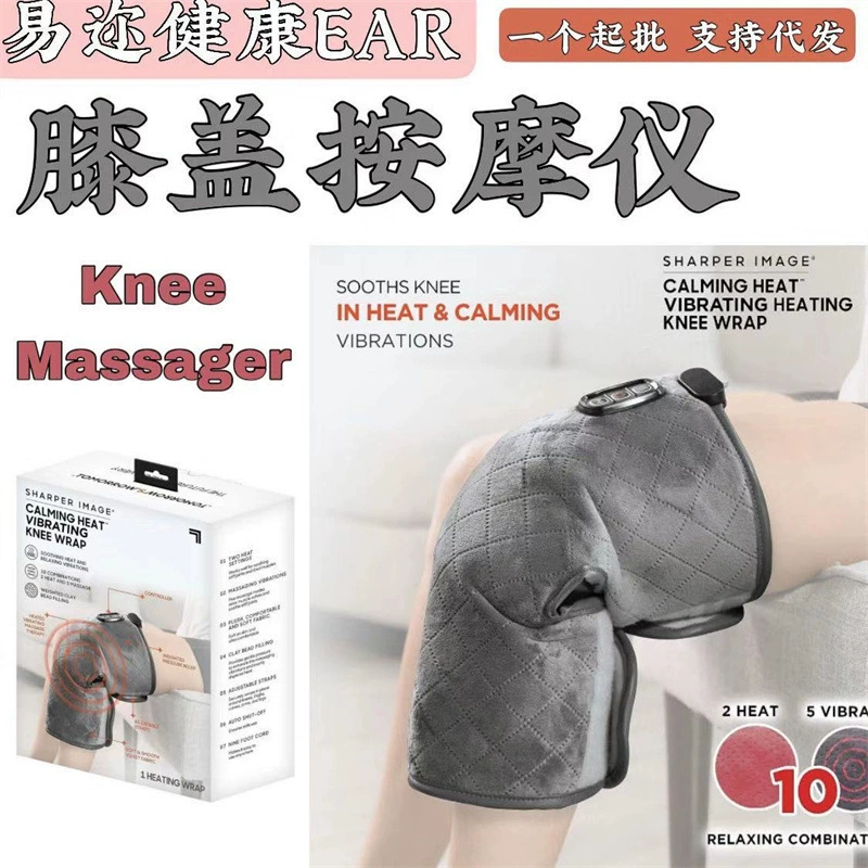 Трансграничный электрический нагревательный коленный массажер самонагревающаяся массажер колена