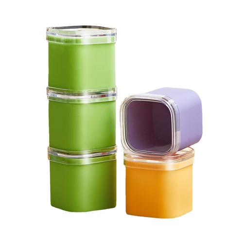 Square ice cube tray silicone ice cube mold kitchen tool ice storage tray ice making container whiskey ice cube tray