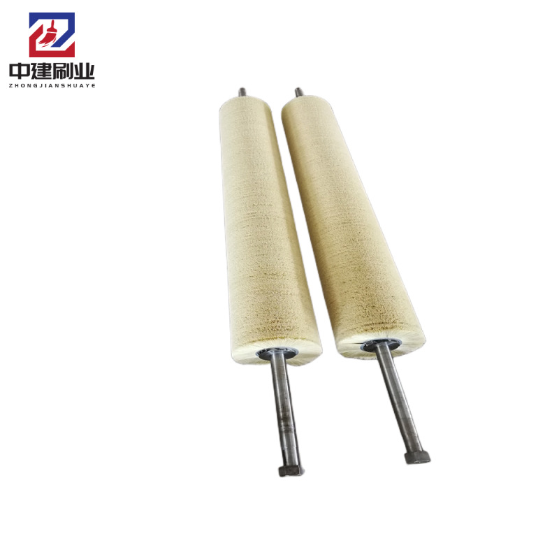 Muebles de palisandro pulido y pulido rodillo de lija Lijadora de sisal arena rodillo de nylon eliminación de polvo sisal