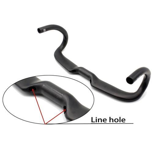 KOCEVLO carbon fiber bicycle drop handlebar road bicycle handlebar UD matte carbon fiber handlebar