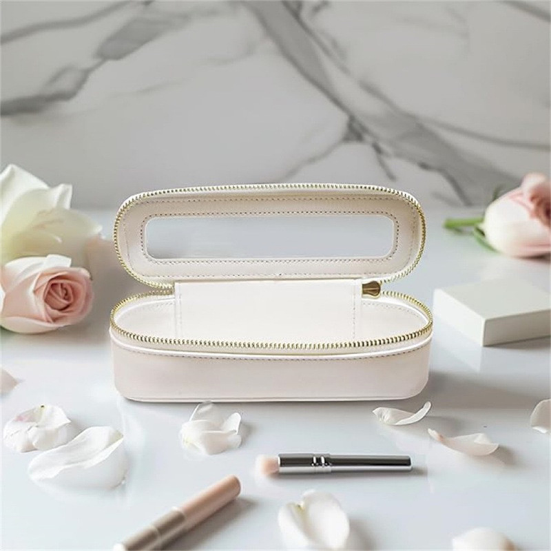 新しい透明化粧品袋小さな防水化粧品収納袋 pu 化粧品袋ポータブル美容収納袋化粧品袋|undefined