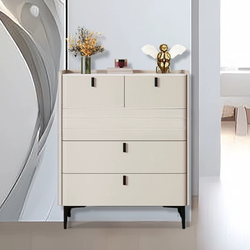 Шкаф из цельного дерева в европейском и американском стиле, современный минималистичный шкаф для гостиной, главной спальни, прикроватный ящик для хранения, большая вместимость