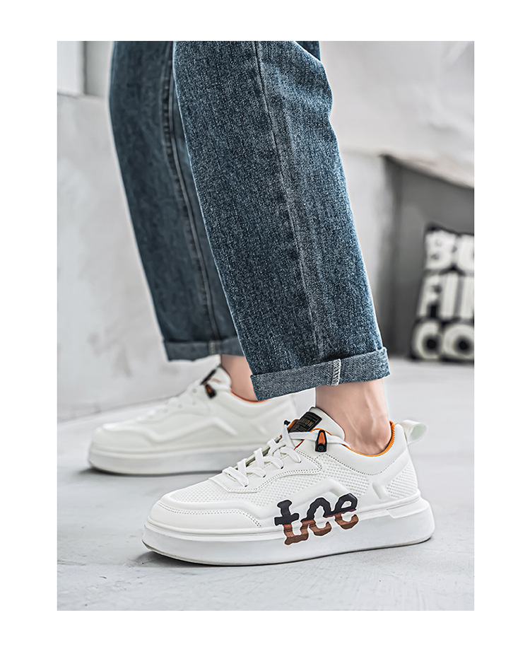 Neue Herbst- und Winterschuhe für Herren aus Mesh mit dicker Sohle, lässig, vielseitig, modisch, rutschfest, weiße Sportschuhe für Herren_voghion.com