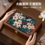 实木带锁新款珠宝收纳箱