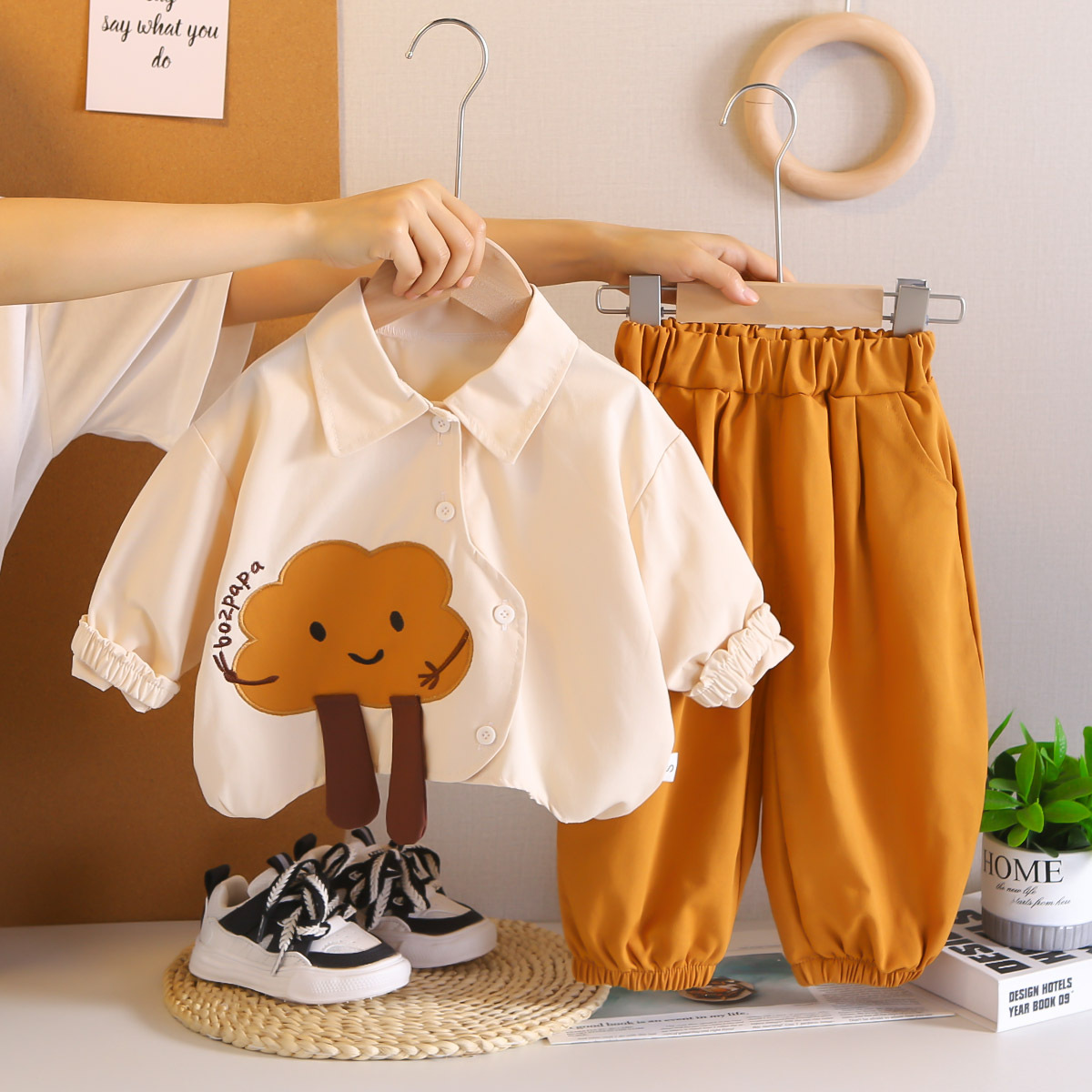 Autumn shirt for boys
