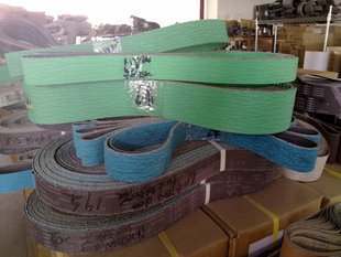 NCA bison zirconium corundum sand belt green sand surface 50*2100