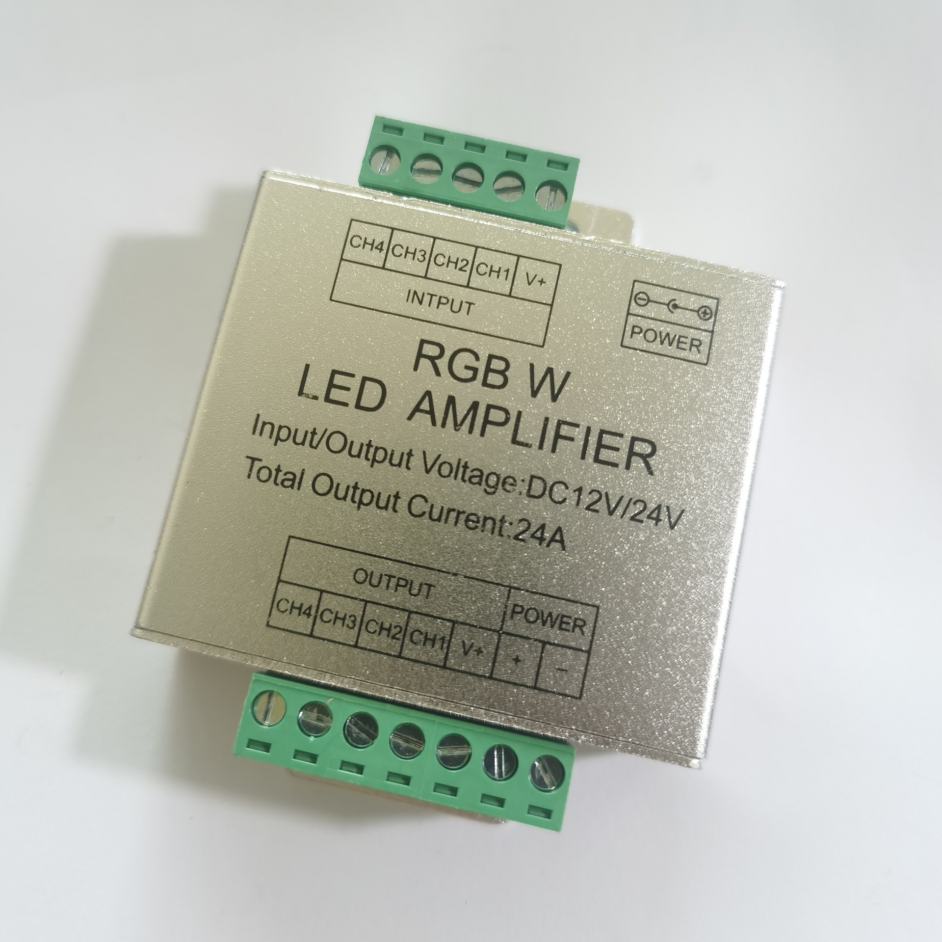 RGBW amplificador de señal amplificador de potencia LED controlador directo fábrica alta potencia luz con relé