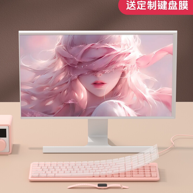 静音巧克力键盘鼠标套装有线便携笔记本台式电脑外接打字游戏办公|undefined