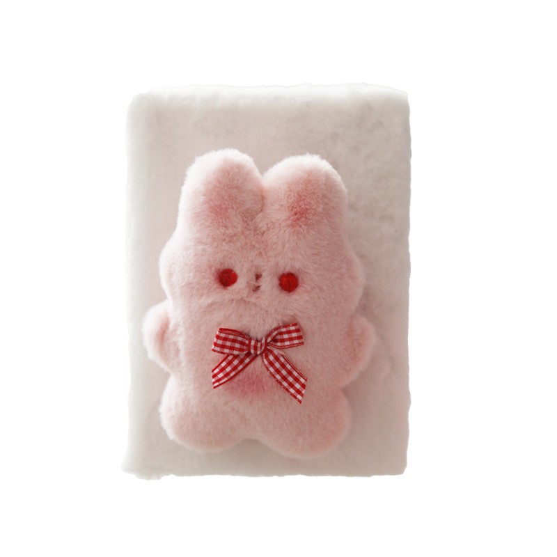 화이트 핑크 토끼 + 선물 1개