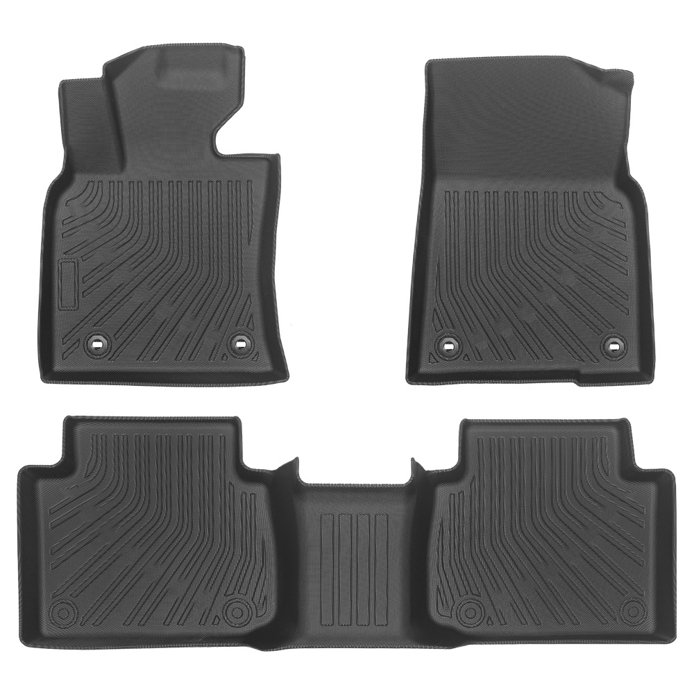 Para Toyota Camry 2017 - 2024 3D todo el tiempo TPE almohadilla para los pies almohadilla del maletero