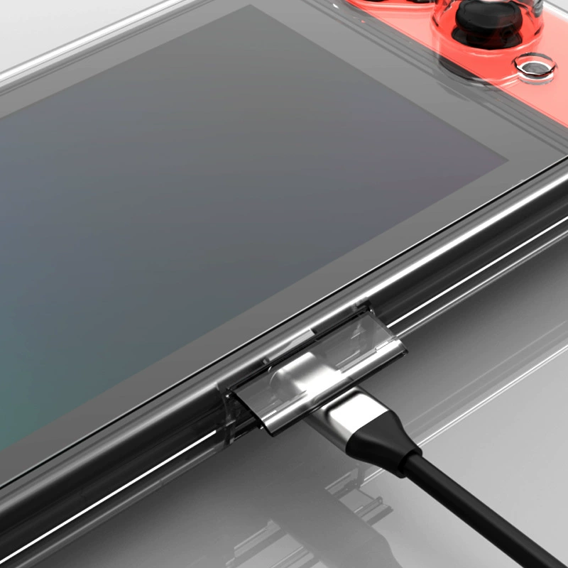 Полная защитная прозрачная оболочка для Nintendo Switch, легкая твердого ПК оболочка, кристальная оболочка для консоли и периферийных устройств