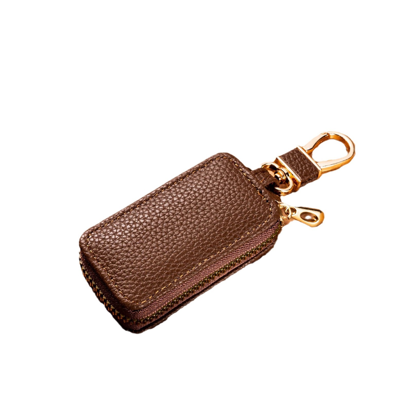 Moda creativa cremallera coche clave caso pequeño mini coche clave bolsa de almacenamiento unisex