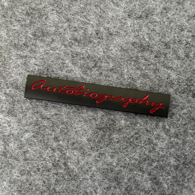 Suitable for Land Rover Sport car emblem, including the lettering, the "Queen's Signature" emblem, the Genesis emblem, the tail emblem, and the HSE and EVOQUE models, for modification purposes