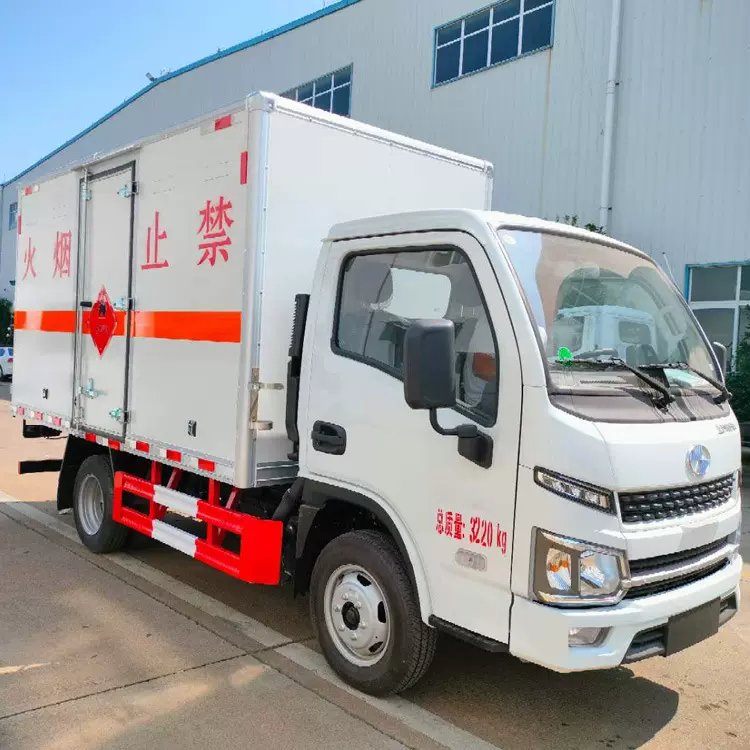 江淮4米2危险品厢式车1类危险品厢式运输车厂家报价