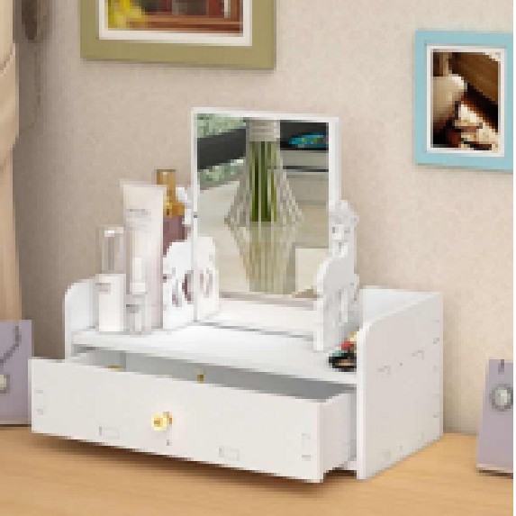 Espejo espejo de maquillaje tocador espejo de tocador escritorio de escritorio hogar dormitorio de estudiantes simple red de Internet nube espejo grande