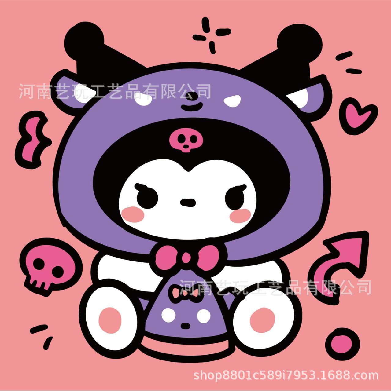 MQH20-131 / 20*20cm（实木内框+画布+毛球材料包）