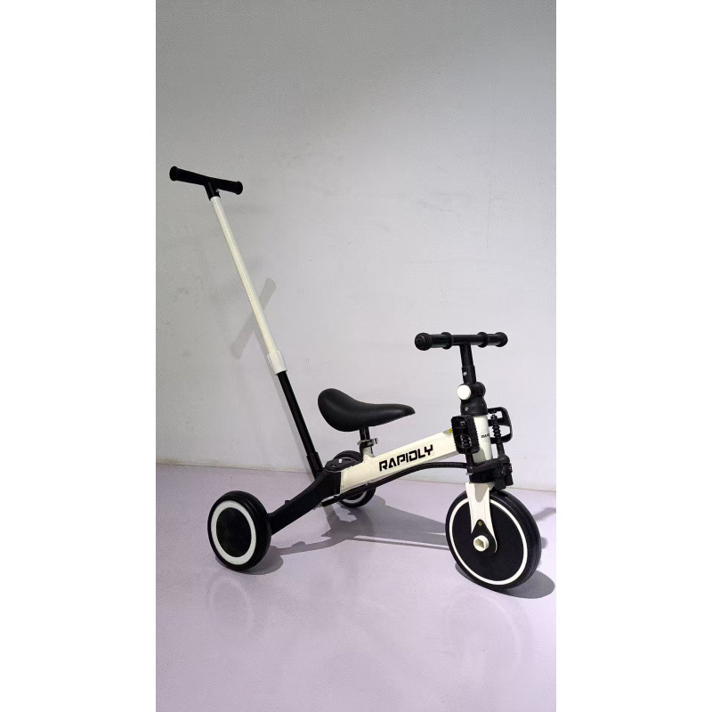 Patinaje para niños, bicicleta de tres ruedas, andador para bebés para hombres y mujeres, un año, multifunción tres en uno