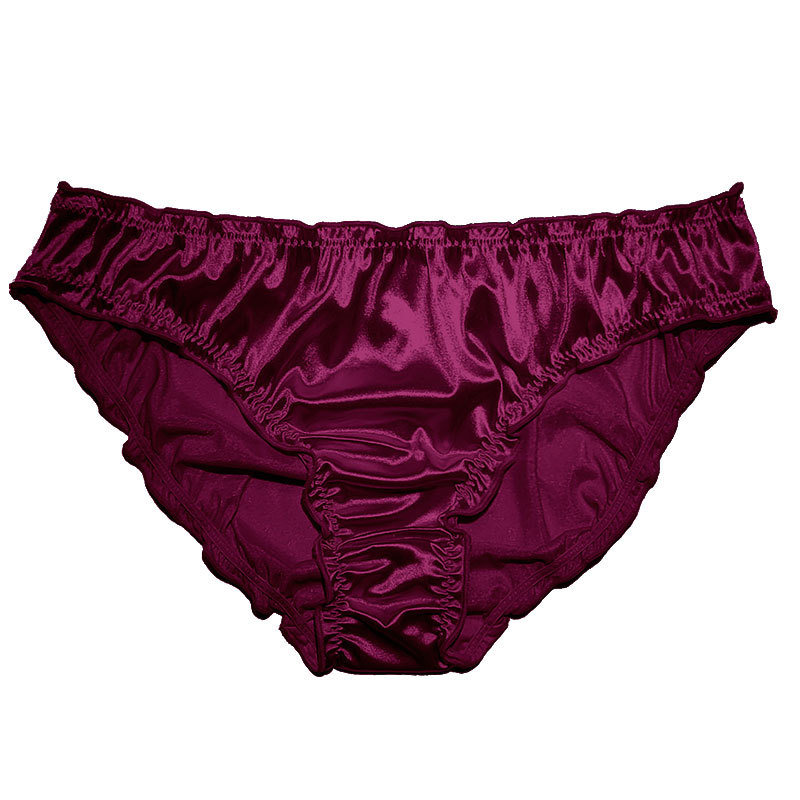 Transfronterizo de Amazon más el tamaño de la ropa interior de las mujeres de cintura baja europea y americana sexy suave cómodo color súper elástico Tanga de algodón puro