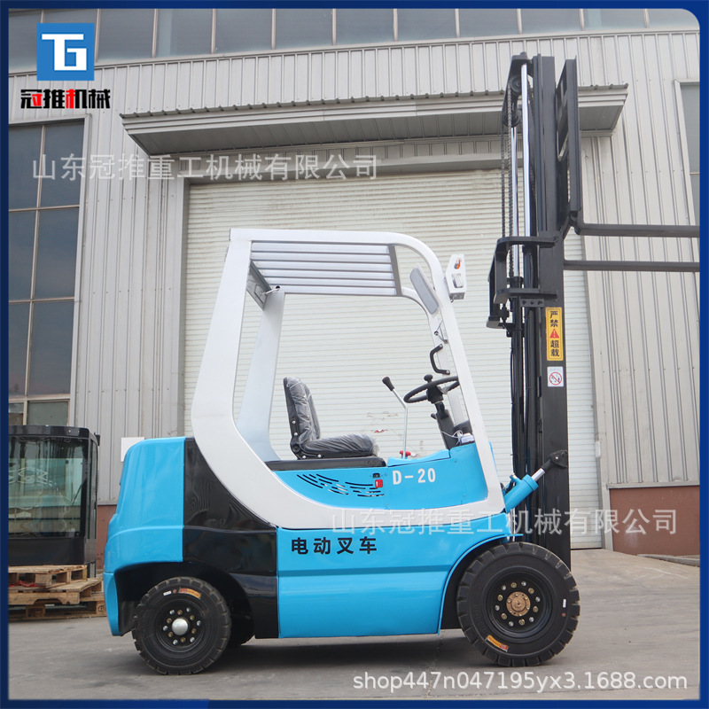 叉车电动叉车液压环保仓库搬运升高装卸车2吨3吨新能源电动叉车