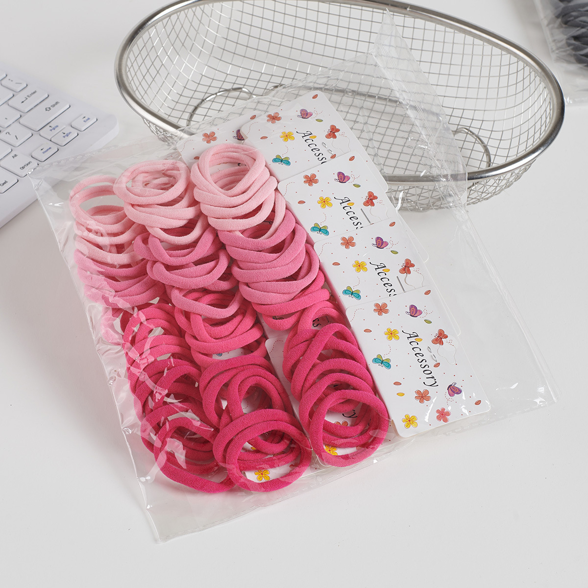 Ligas para Cabello Tipo Toalla de 72 Piezas de Tela con Alta Elasticidad Sin Costuras image 16