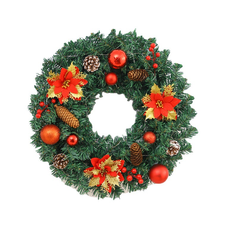 Decoraciones de Navidad escena diseño guirnalda de Navidad puerta colgando adornos de árbol de Navidad ancianos muñeco de nieve muñeca adornos