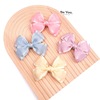 Children's cloth with bow handmade, hair accessory, hairgrip, hair stick