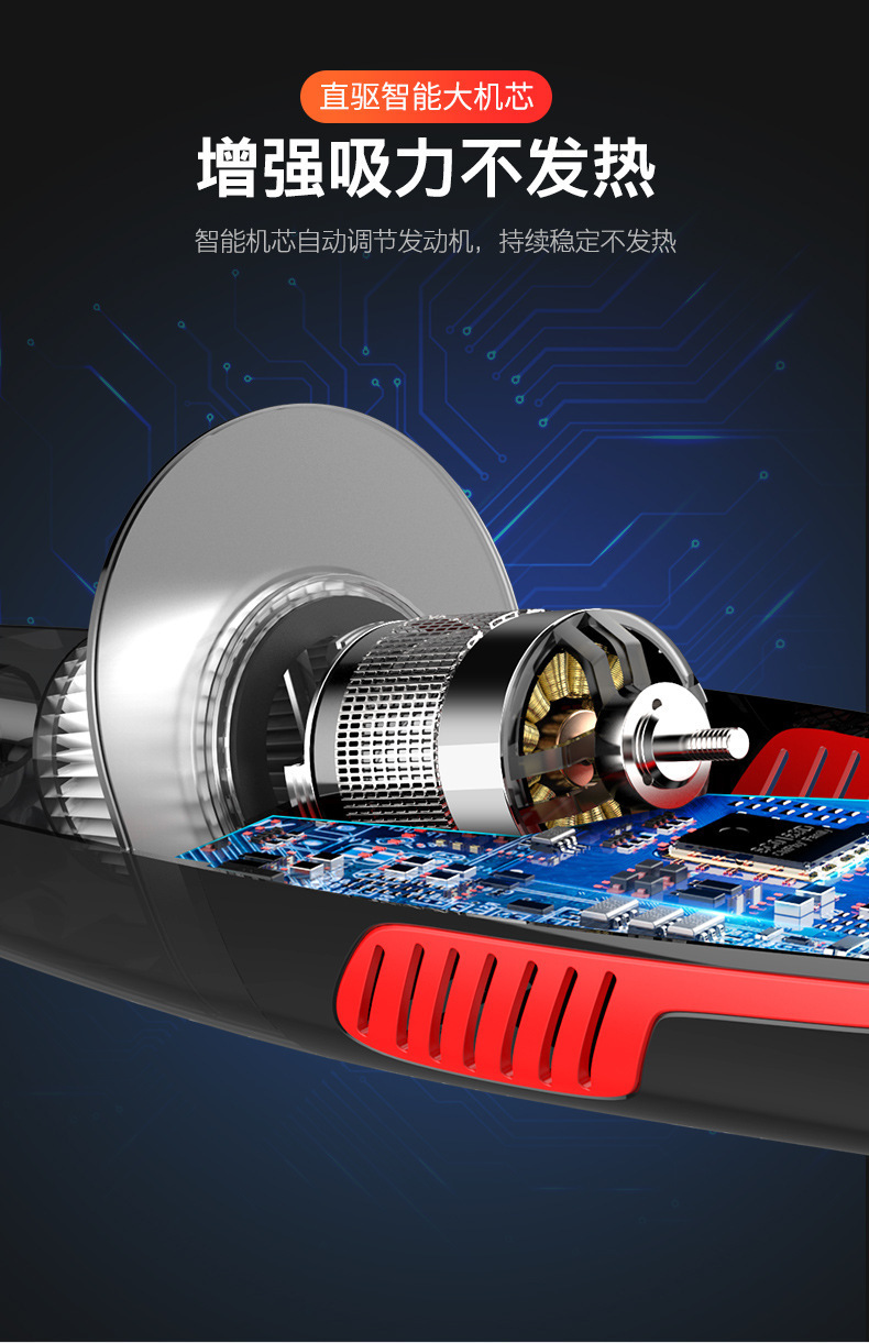 [Premium Selection] Car Vacuum Cleaner Handheld Wireless Car Vacuum Cleaner Small Car Vacuum Cleaner with Super Powerful Suction