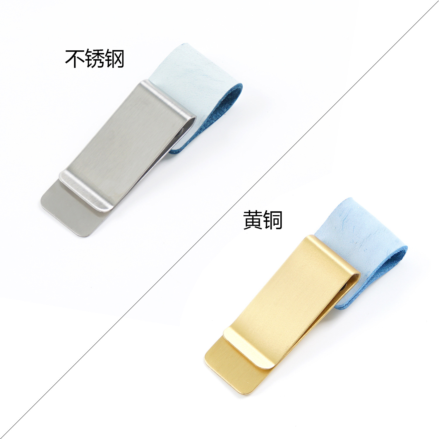 Accesorios para cuaderno de viajero TRAVELER'S, marcapáginas, clip para bolígrafo, billetera de metal, cuero retro