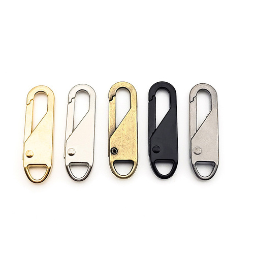 Tool-free zipper puller, detachable bag, schoolbag, coat, universal zipper, alloy zipper puller