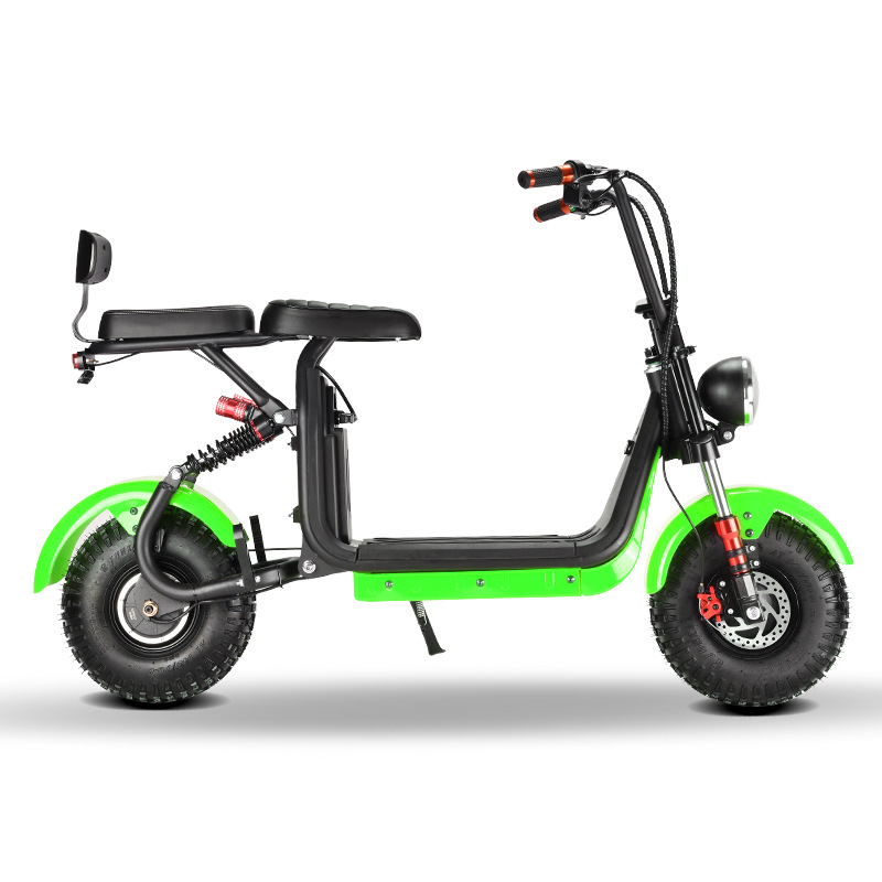 Eec Dot Adult Scooter Two-Wheeled Motorcycle Harley Electric Vehicle Mini-7 Can Be Equipped with Dual Lithium Batteries