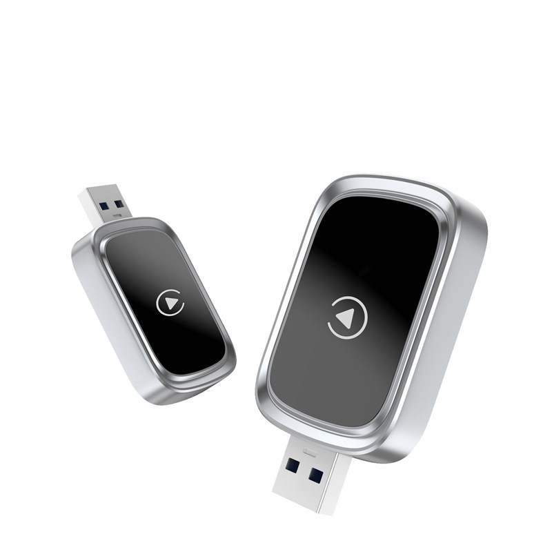Apple Android 2-in-1 工場プライベートモデルの車と機械の相互接続ボックスに適した有線からワイヤレスのオリジナルの車の Carplay ボックス|undefined