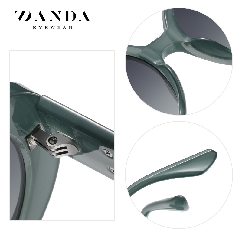 Nuevas gafas de sol de las mujeres gafas de sol polarizadas de alta calidad a prueba de UV ultra-luz TR7566 gafas de sol de la marca de moda al por mayor