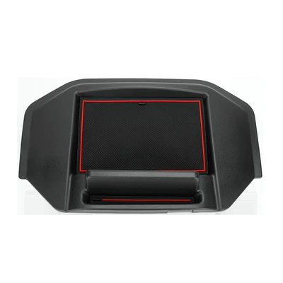 Suitable for Toyota Hiace 200 Series Dashboard Storage Box Storage Box with Pad Black Practical (Günəş əleyhinə siperlik)