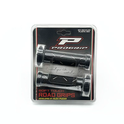 Motorcycle Handle Cover P brand Domino anti-slip handlebar - 717-oe-187-grayblack