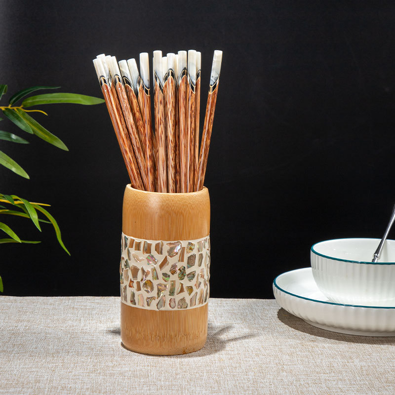 베트남 젓가락 상자 대나무 껍질 젓가락 튜브 호텔 매점 레스토랑 젓가락 상자 창조적 인 마시는 맥주 주스 컵