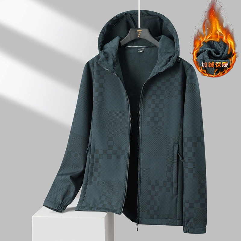 Осенне-зимнее Новое парное мужское и женское повседневное уличное мягкое пальто-ракушка