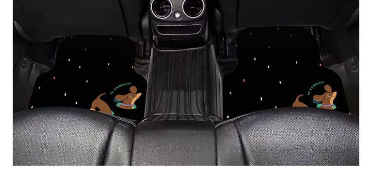 One-Piece Drop-Shipping Diatom Mud Car Floor Mats, Stain-Resistant and Easy-Care Mats, Universal Car Water-Absorbent and Wear-Resistant Floor Mats
