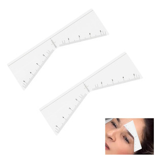 Cross-Border Hot-Selling Disposable V-Shaped Beauty Tool Eyebrow Easy Shaping Design Wax Paper Positioning Sticker Pmu Eyebrow Sticker