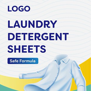 Manufacturer's Ready-Made Laundry Tablets, Scented, Customized, Oem, Packaged, Bubble Paper, Long-Lasting Fragrance, Laundry Paper Loose Tablets