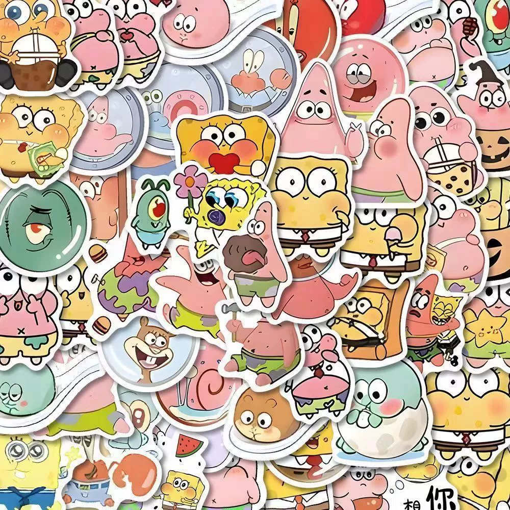 Набор наклеек «Cartoon cute», много персонажей для ноутбука и чашки, разные дизайны, 50–207 шт.